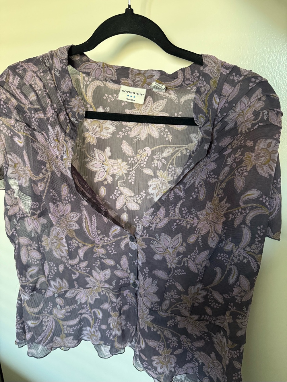 Cute Floral Blouse